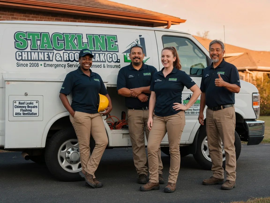 Chimney flashing repair company in Williamsburg, OH
